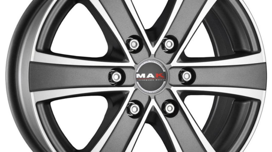 Janta aliaj MAK VAN 6 ICE TITAN CB112 6/139.7 15X6.5 ET0