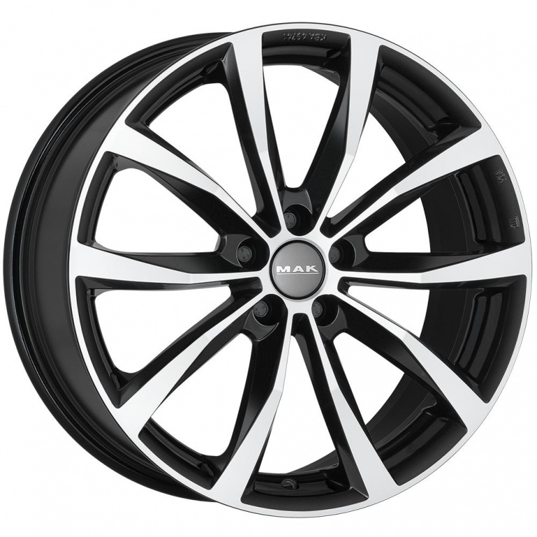 Janta aliaj MAK WOLF BLACK MIRROR CB66.45 5/112 19X8 ET39