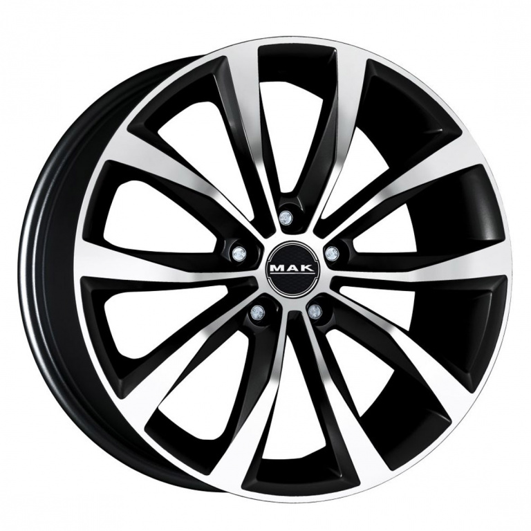 Janta aliaj MAK WOLF BLACK MIRROR CB72 5/100 19X8 ET35