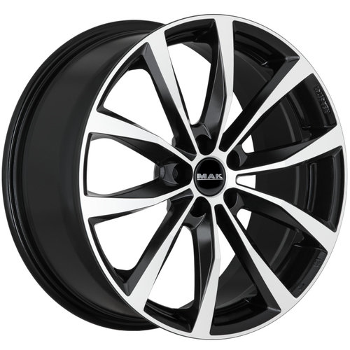 Janta aliaj MAK WOLF BLACK MIRROR CB76 5/112 17X7.5 ET42