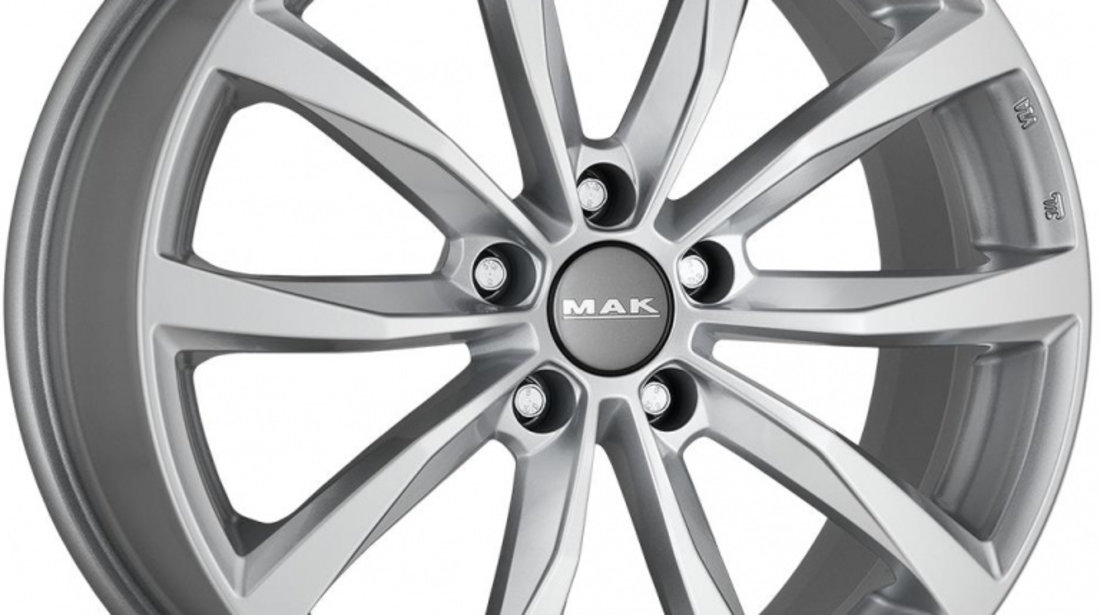 Janta aliaj MAK WOLF-BM SILVER CB66.6 5/112 17X7.5 ET52