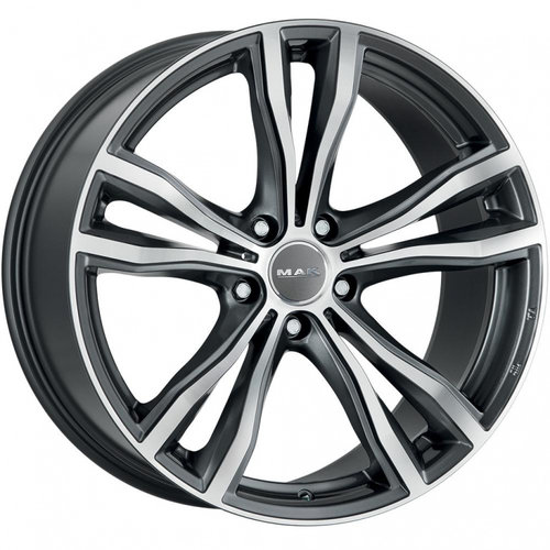 Janta aliaj MAK X-MODE GUN MET-MIRROR FACE CB66.6 5/112 20X10.5 ET40