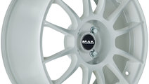 Janta aliaj MAK XLR GLOSS WHITE CB72 5/100 17X7 ET...