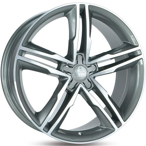 Janta aliaj MAM Leichtmetallräder A1 8.0x19 5x112 ET30 PFP - Palladium front polish