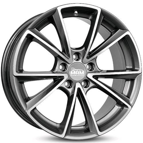 Janta aliaj MAM Leichtmetallräder A5 8x18 5x112 ET45 PFP - Palladium front polish
