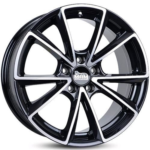 Janta aliaj MAM Leichtmetallräder A5 BFP - Black Front Polish CB66.5 5/112 20X8.5 ET45