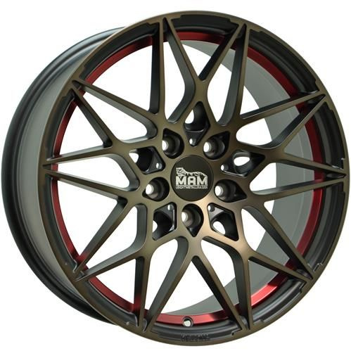 Janta aliaj MAM Leichtmetallräder B2 8.5x19 5x120 ET35 BRI - BLACK RED INSIDE