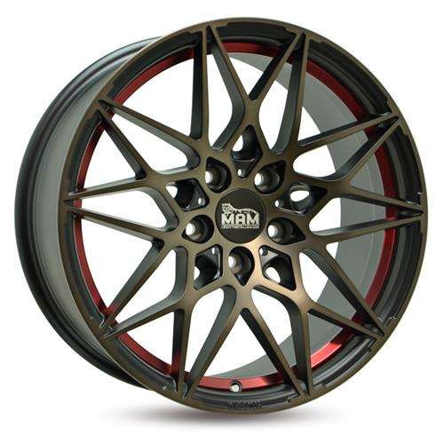Janta aliaj MAM Leichtmetallräder B2 8.5x20 5x112 ET30 BRI - BLACK RED INSIDE