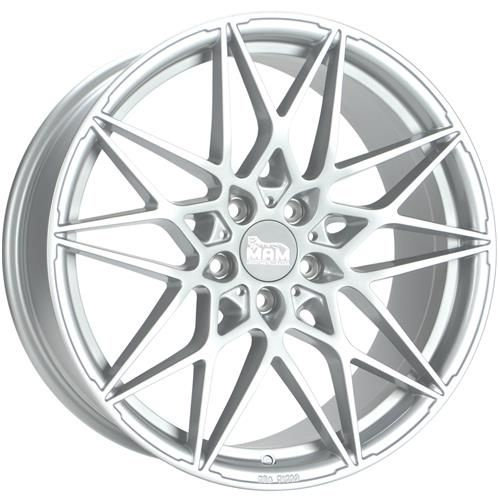 Janta aliaj MAM Leichtmetallräder B2 SL - Silver painted CB72.6 5/120 19X8.5 ET35