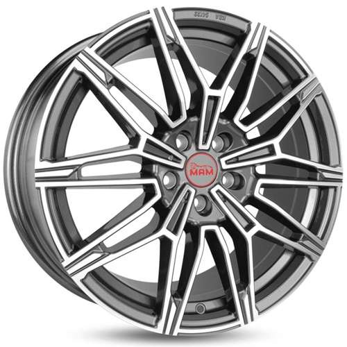 Janta aliaj MAM Leichtmetallräder B3 8.5x19 5x112 ET30 PFP - Palladium front polish