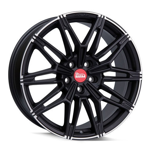 Janta aliaj MAM Leichtmetallräder B3N 8.5x19 5x112 ET30 MBLP - Matt Black Lip Polish