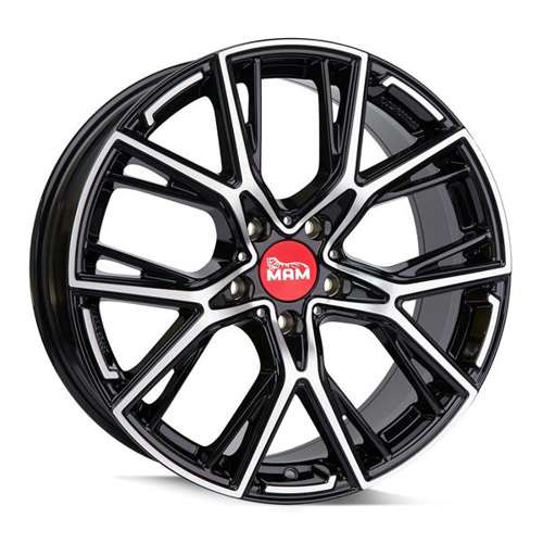 Janta aliaj MAM Leichtmetallräder B4 8.5x19 5x112 ET45 BFP - Black Front Polished