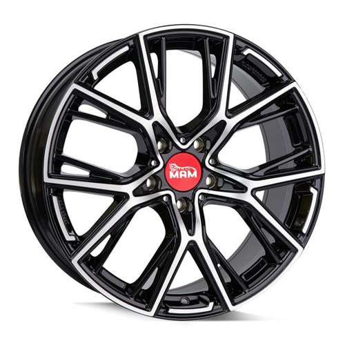 Janta aliaj MAM Leichtmetallräder B4 8.5x19 5x112 ET45 BFP - Black Front Polished