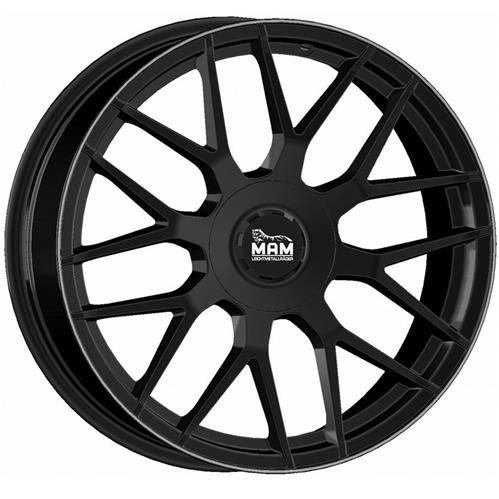 Janta aliaj MAM Leichtmetallräder GT1 8.0x18 5x100 5x112 ET30 MBLP - Matt Black Lip Polish