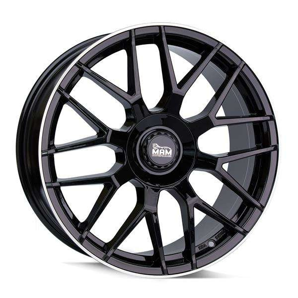 Janta aliaj MAM Leichtmetallräder GT1 8.5x19 5x100 ET45 BLP - Black lip polish