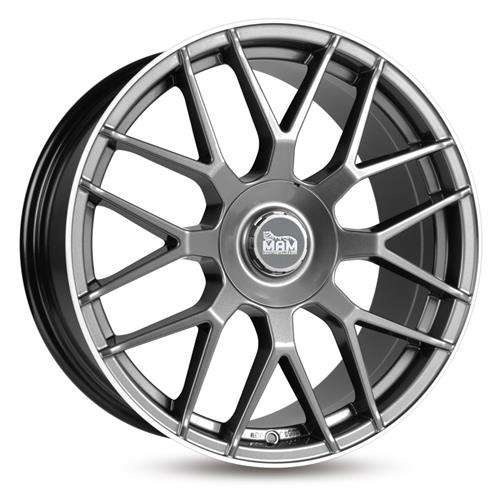 Janta aliaj MAM Leichtmetallräder GT1 9.5x19 5x112 ET30 PLP - Palladium lip polish