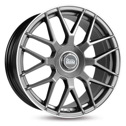 Janta aliaj MAM Leichtmetallräder GT1 9.5x19 5x112 ET42 PLP - Palladium lip polish