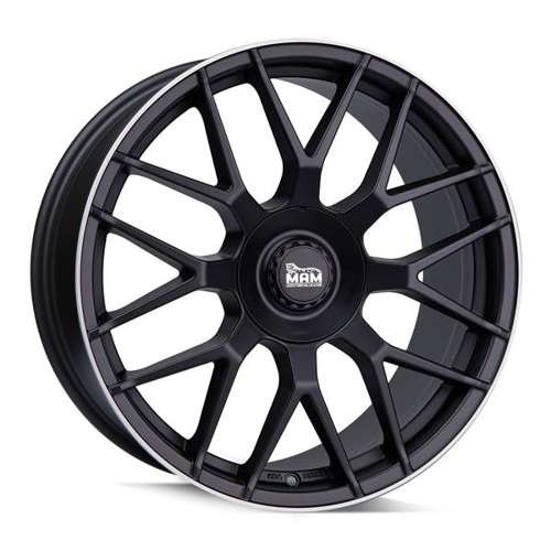 Janta aliaj MAM Leichtmetallräder GT1 MBLP - Matt Black Lip Polish CB72.6 5/120 20X9.5 ET35