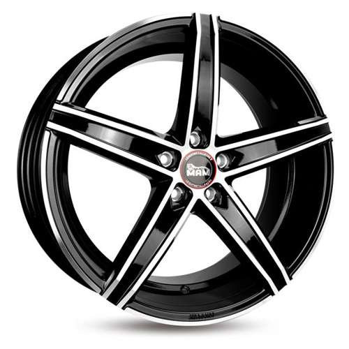 Janta aliaj MAM Leichtmetallräder OX-18 8.5x19 5x112 ET45 BFP - Black Front Polished