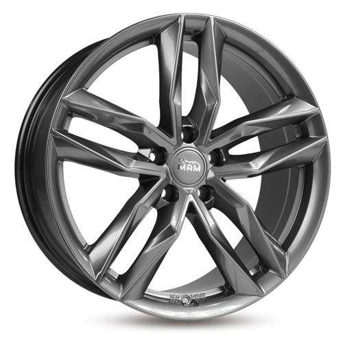 Janta aliaj MAM Leichtmetallräder RS3 7.0x16 5x114.3 ET45 PP - Palladium painted