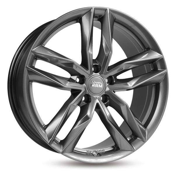 Janta aliaj MAM Leichtmetallräder RS3 7.0x16 5x112 ET38 PP - Palladium painted