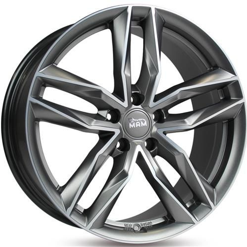 Janta aliaj MAM Leichtmetallräder RS3 8.5x20 5x112 ET45 MPFP - Matt palladium front polish