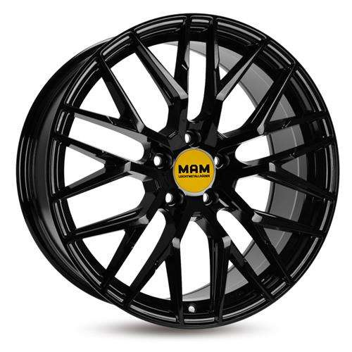 Janta aliaj MAM Leichtmetallräder RS4 8.0x18 5x112 ET45 BP - Black painted