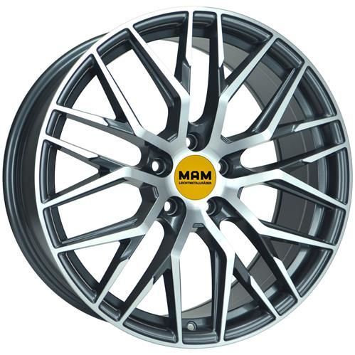 Janta aliaj MAM Leichtmetallräder RS4 8.0x18 5x108 ET45 PFP - Palladium front polish