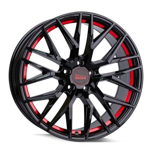 Janta aliaj MAM Leichtmetallräder RS4 BPRI - Black Painted Red Inside CB72.6 5/108 19X8.5 ET45