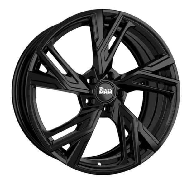 Janta aliaj MAM Leichtmetallräder RS5 8.0x18 5x112 ET30 BP - Black Painted