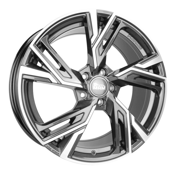 Janta aliaj MAM Leichtmetallräder RS5 8.5x20 5x112 ET42 PFP - Palladium Front Polish