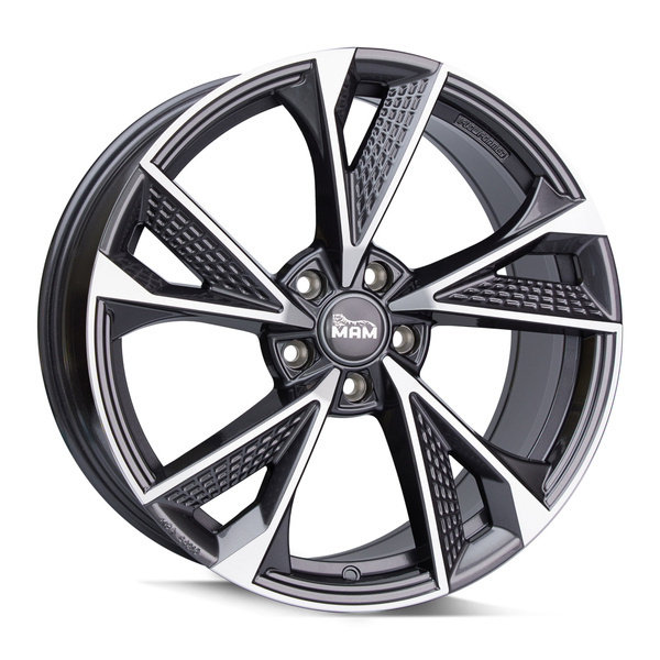 Janta aliaj MAM Leichtmetallräder RS6 8.0x18 5x112 ET30 PFP - Palladium Front Polish