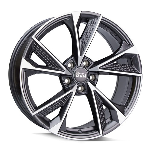 Janta aliaj MAM Leichtmetallräder RS6 8.5x19 5x112 ET45 PFP - Palladium front polish