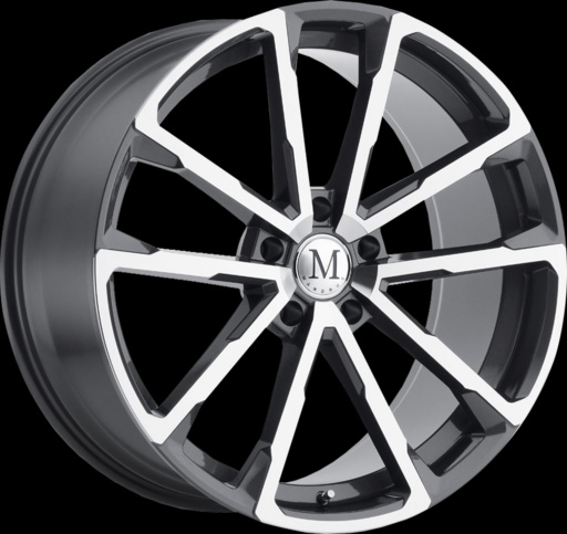 Janta aliaj MANDRUS WOLF ANTHRACITE POLISHED CB84.1 5/130 22X10.5 ET35