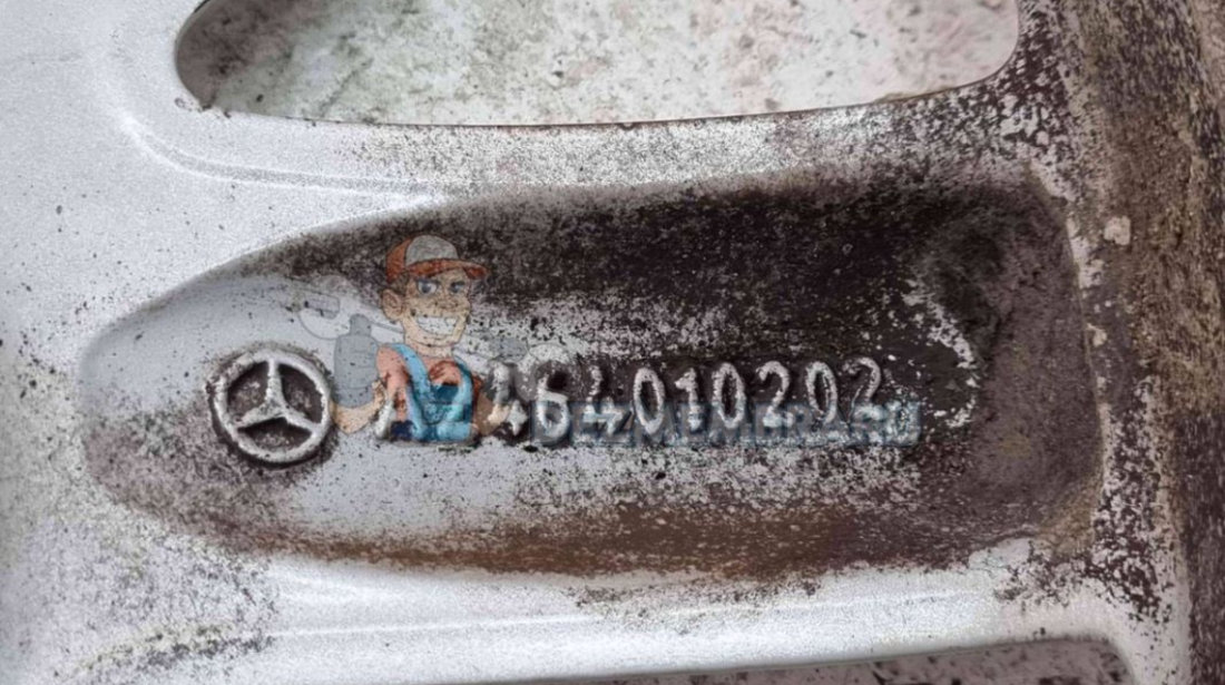 Janta aliaj Mercedes Clasa A (W169) [Fabr 2004-2012] 5X112 6,5J R16 ET49