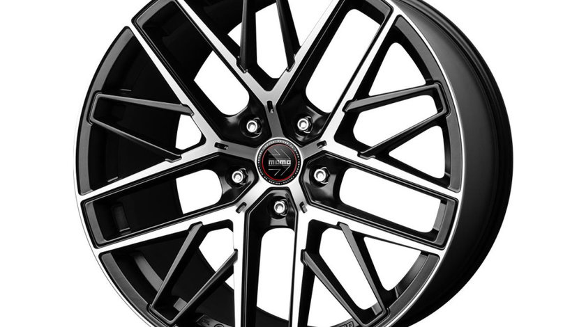 Janta aliaj MOMO RFX-01 Matt Black Polished CB63.4 5/108 21X9 ET40