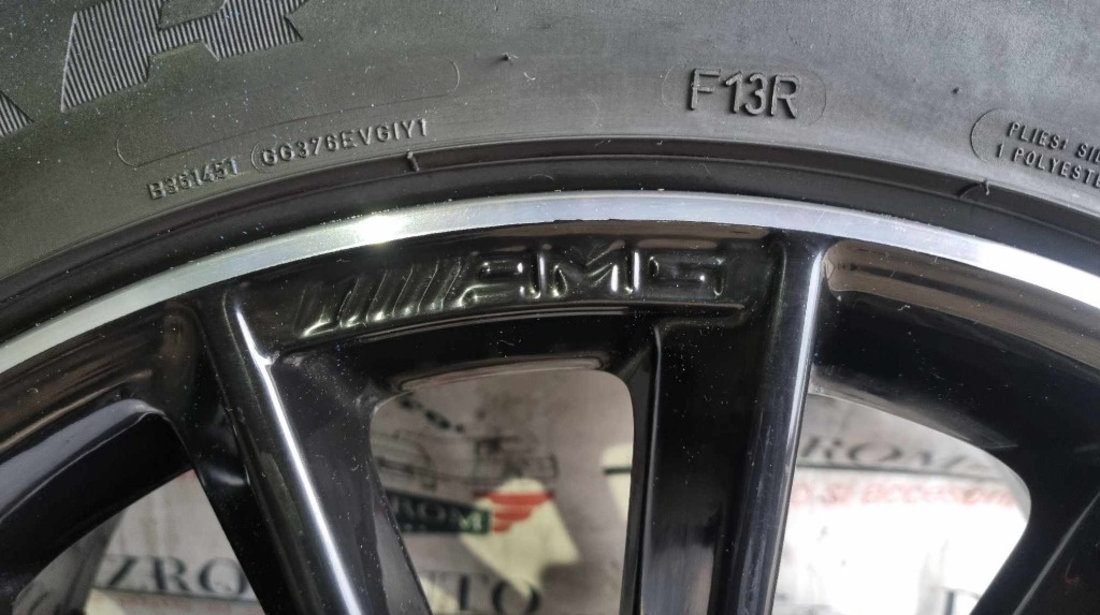 Janta aliaj originala AMG fara anvelopa R19 5x112 8Jx19H2 ET43.5 Mercedes-Benz GLA (X156) A156401280