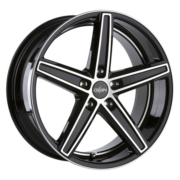 Janta aliaj Oxigin 18 Concave 9.0x20 5x114.3 ET38 BFP - black full polish