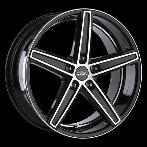 Janta aliaj Oxigin 18 Concave 9.0x21 5x114.3 ET34 BFP - black full polish