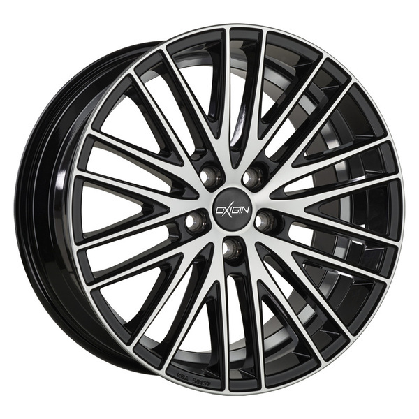 Janta aliaj Oxigin 19 Oxspoke 9.0x20 5x112 ET45 BFP - black full polish