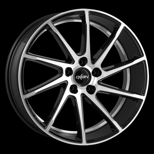 Janta aliaj Oxigin 20 Attraction 9.0x20 5x120 ET42 BFP - black full polish