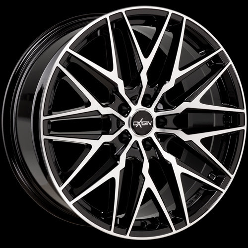 Janta aliaj Oxigin 25 Oxcross 10.5x20 5x114.3 ET50 BFP - black full polish