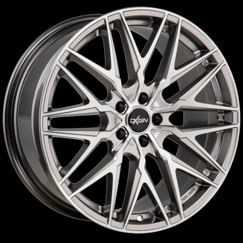 Janta aliaj Oxigin 25 Oxcross HSP - Hyper Silver Polish CB66.5 5/112 20X10.5 ET30