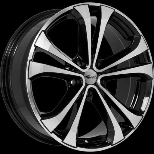 Janta aliaj RC DESIGN RC17 BLACK POLISHED CB72.6 5/114,3 16X7 ET45