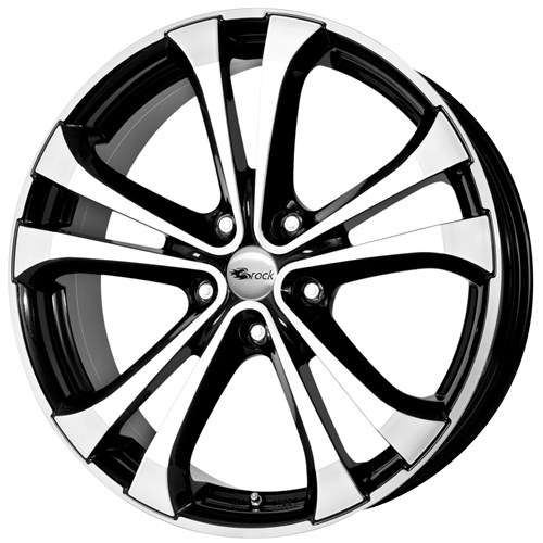 Janta aliaj RC DESIGN RC17 SGVP - Czarne Polerowane CB65.1 5/110 18X8.0 ET35