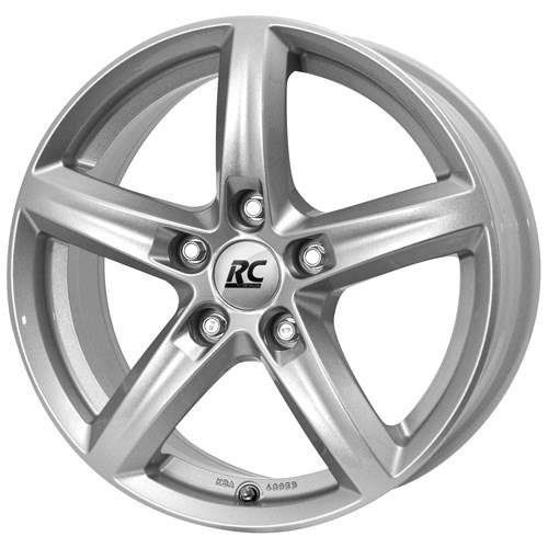 Janta aliaj RC DESIGN RC24 KS - Srebrne Kryształowe CB56.6 5/105 16X6.5 ET39