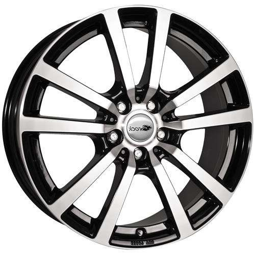 Janta aliaj RC-DESIGN RC25 7.5x17 5x127 ET40 SGVP - Czarne Polerowane