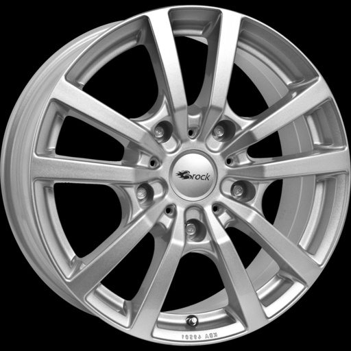 Janta aliaj RC DESIGN RC25T SILVER CB65.1 5/160 18X7.5 ET50