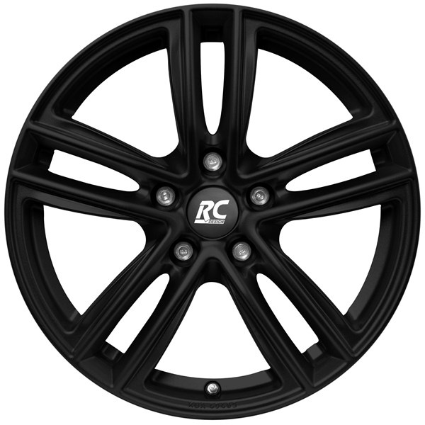 Janta aliaj RC-DESIGN RC27 6.0x15 5x100 ET38 SKM - Czarne Matowe