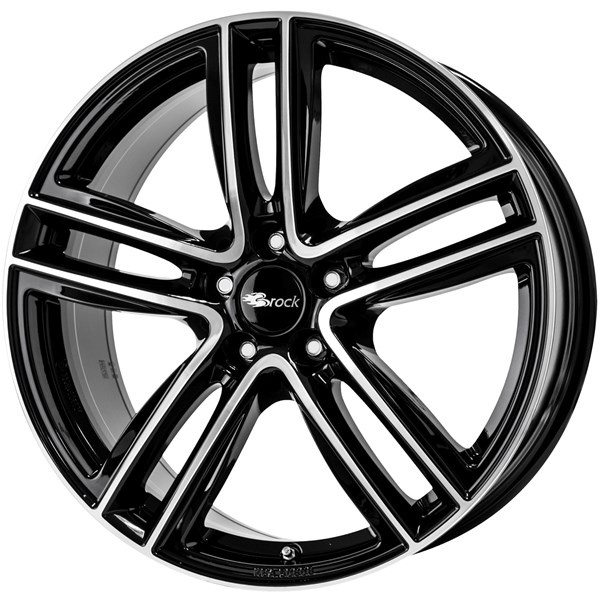 Janta aliaj RC-DESIGN RC27 7.0x17 5x112 ET54 SGVP - Schwarz Glanz Voll-Poliert
